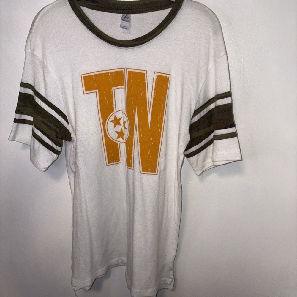 Alternative Earth Tee 3/4 Sleeve Womens Size Medium Top Tennessee